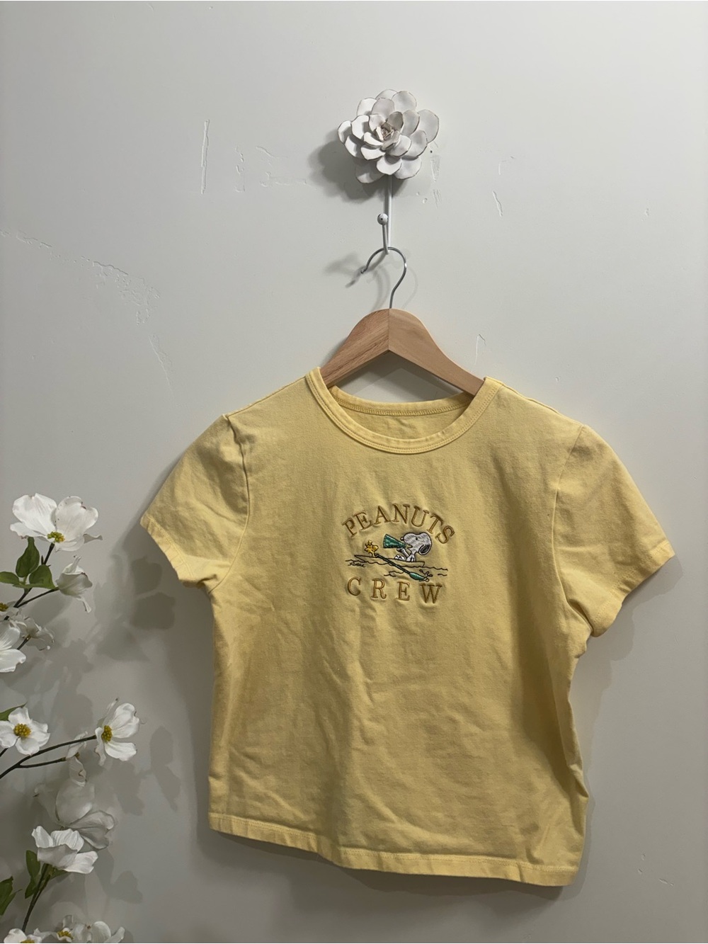 Peanuts/Snoopy Embroidery Crop w Free Mini Snoopy Journal